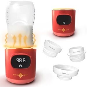 Brand New Idaho Jones Portable Bottle Warmer for Heating Breastmilk & Formula